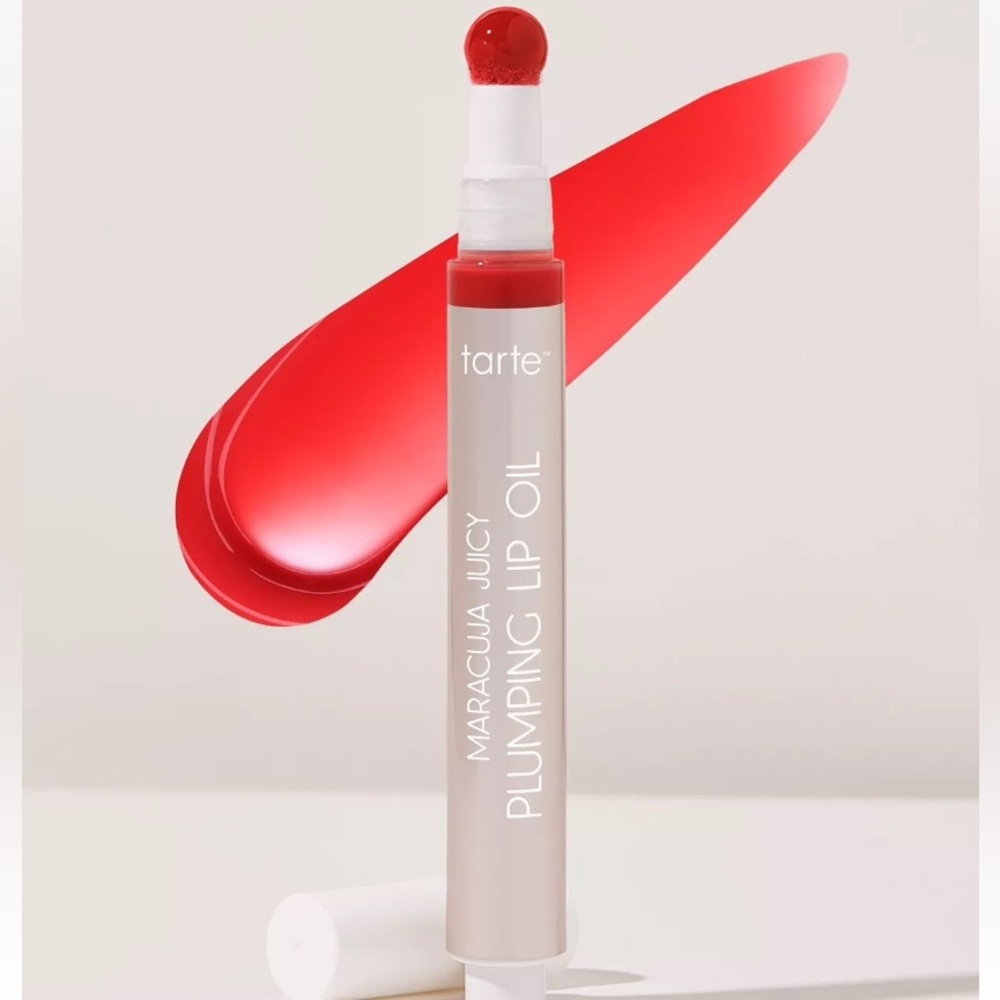 💎 Tarte Maracuja Juicy Lip Plumping Oil in Cherry Full-Size New In Box
